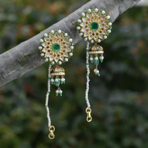 Radiant Blossom Stud Earrings