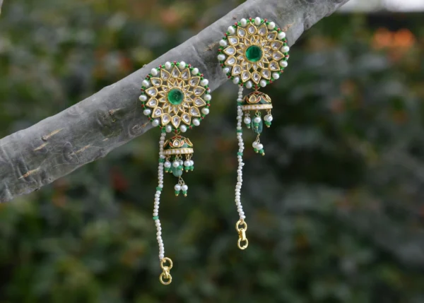 Radiant Blossom Stud Earrings