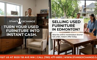 How to Sell Used Furniture in Edmonton Without the Online Marketplace Drama